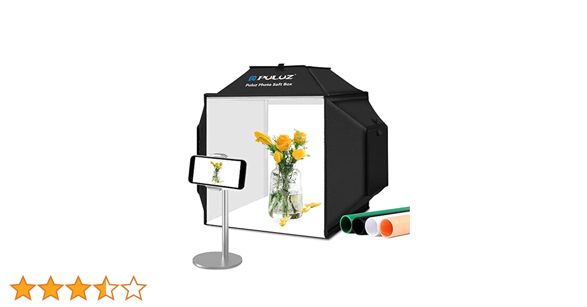 PULUZ 撮影ボックス  40cm折りたたみ式撮影ブース Amazon | PULUZ 撮影ボックス 40cm折りたたみ式撮影ブース 物
